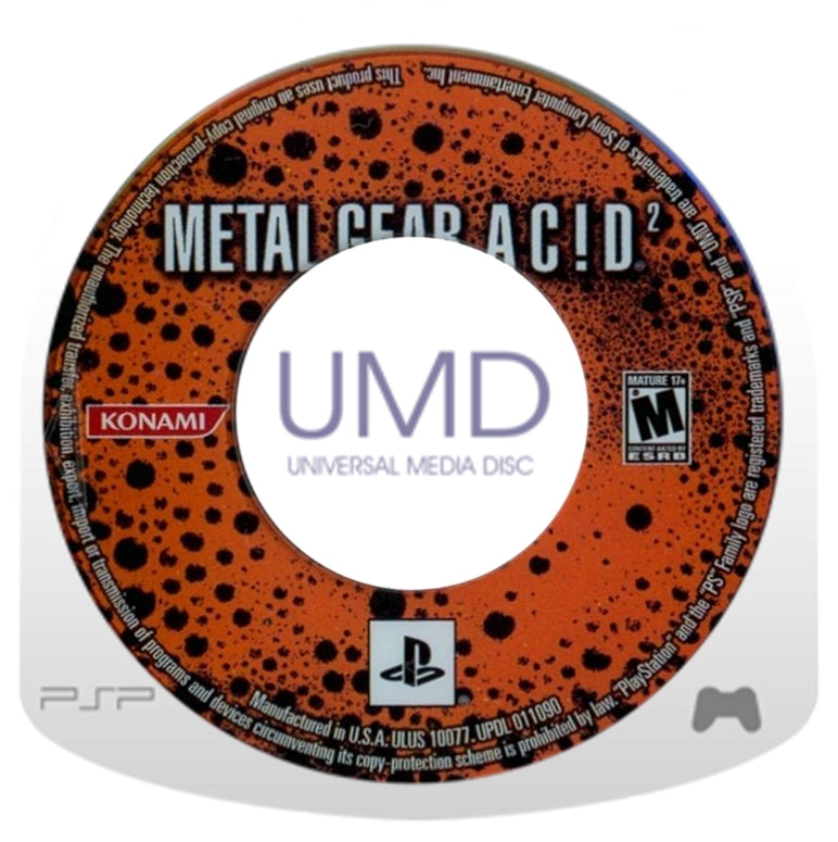 Metal Gear Acid 2 PSP - Video Game - Used - CaveGamers - Image 3