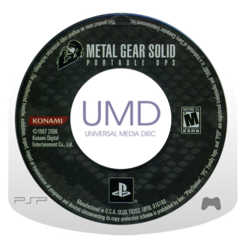 Metal Gear Solid Portable Ops PSP - Video Game - Used - CaveGamers - Image 3