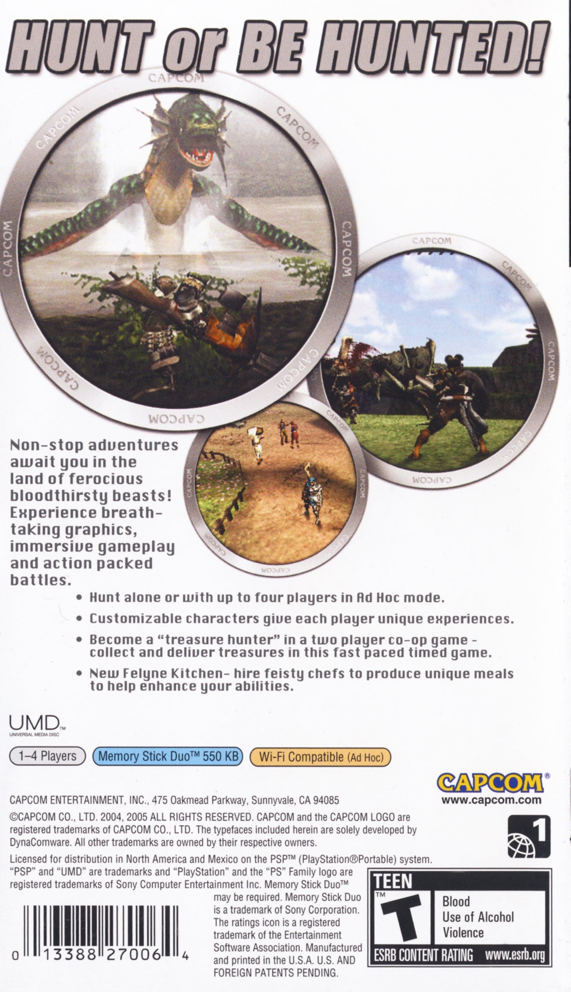 Monster Hunter Freedom PSP - Video Game - Used - CaveGamers - Image 2