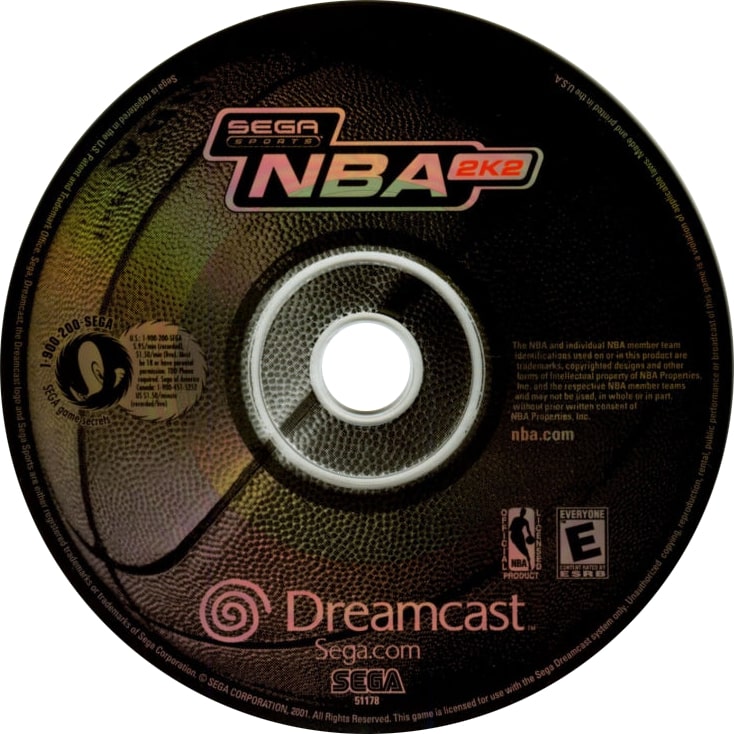 NBA 2K2 DreamCast - Video Game - Used - CaveGamers - Image 3