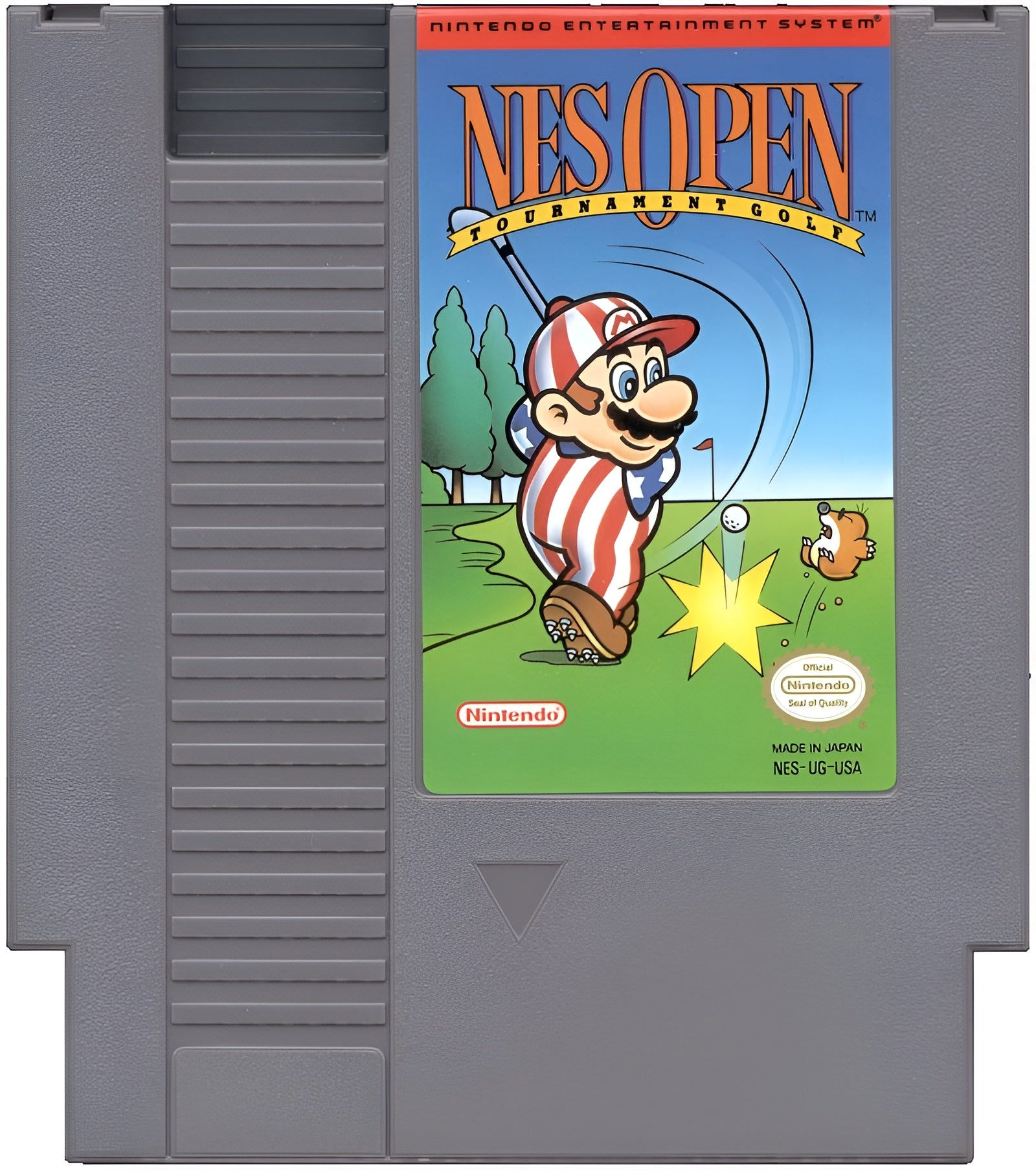 NES Open Tournament Golf - Video Game - Used - CaveGamers - Image 3