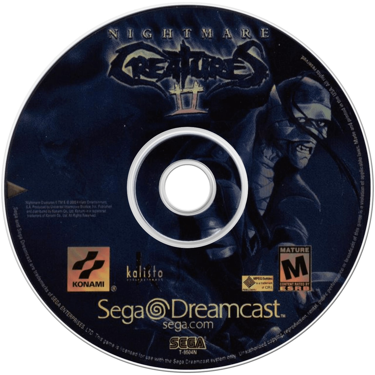 Nightmare Creatures II DreamCast - Video Game - Used - CaveGamers - Image 3