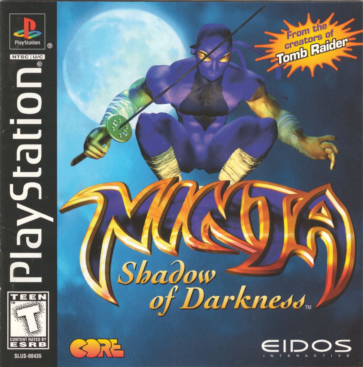 Ninja Shadow of Darkness Playstation - Video Game - Used - CaveGamers