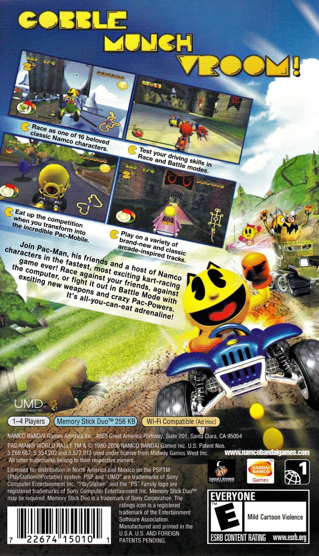 Pac-Man World Rally PSP - Video Game - Used - CaveGamers - Image 2