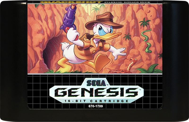 QuackShot Starring Donald Duck Genesis - Video Game - Used - CaveGamers - Image 3
