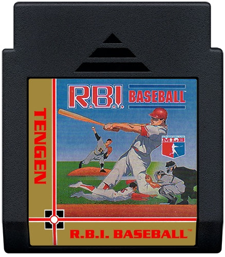 RBI Baseball NES - Video Game - Used - CaveGamers - Image 3
