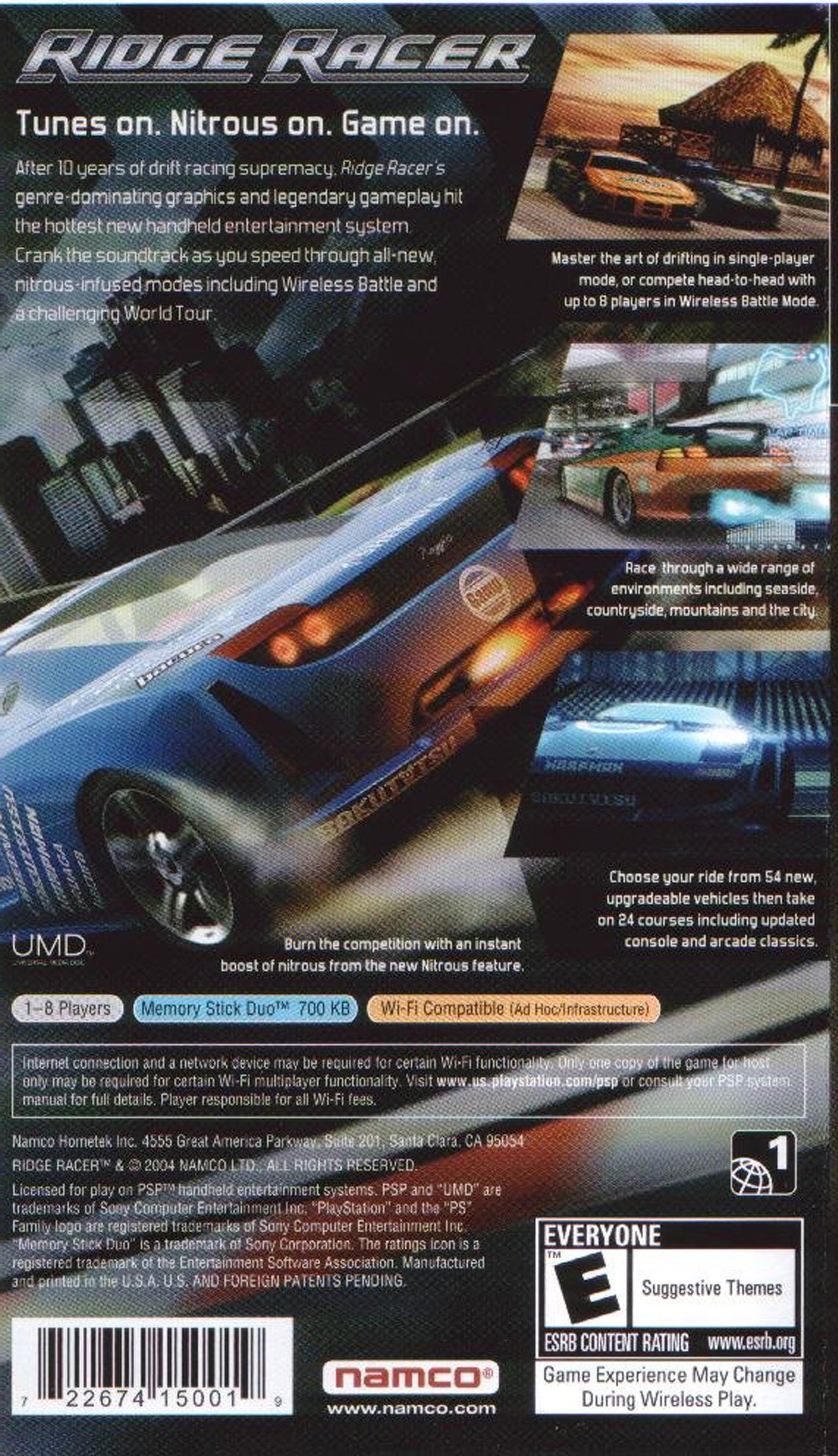 Ridge Racer PSP - Video Game - Used - CaveGamers - Image 2