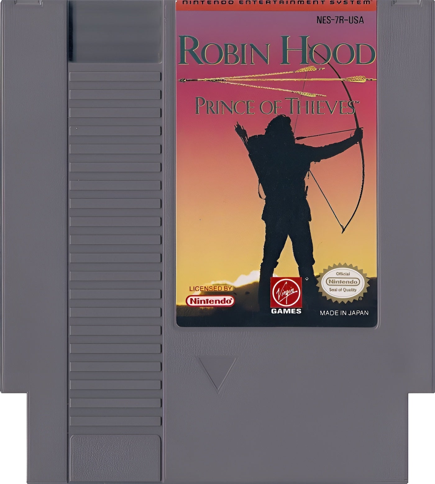 Robin Hood Prince of Thieves NES - Video Game - Used - CaveGamers - Image 3