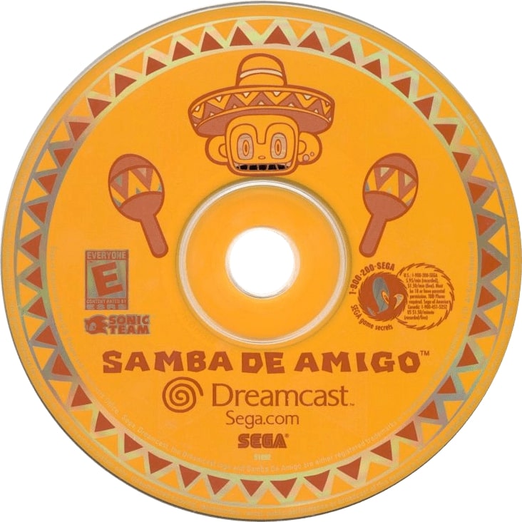 Samba De Amigo DreamCast - Video Game - Used - CaveGamers - Image 3