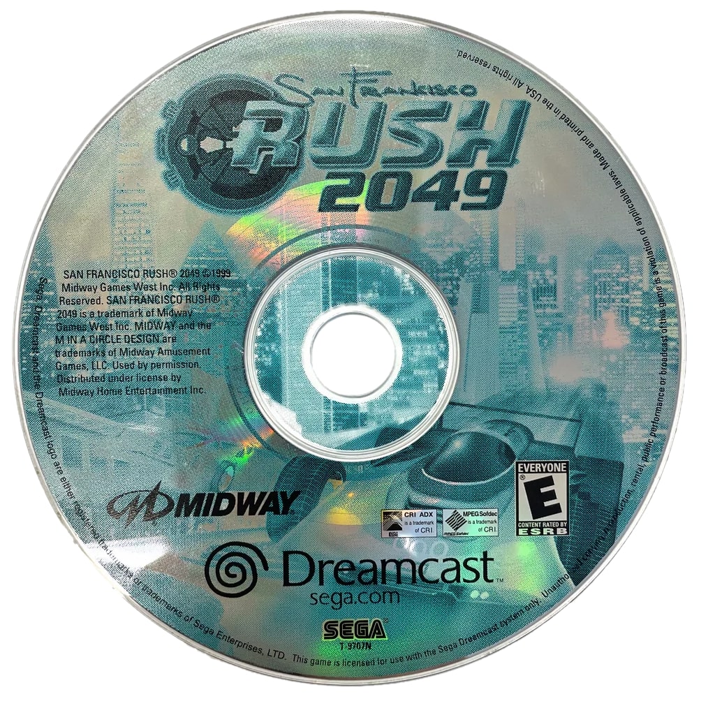 San Francisco Rush 2049 DreamCast - Video Game - Used - CaveGamers - Image 3