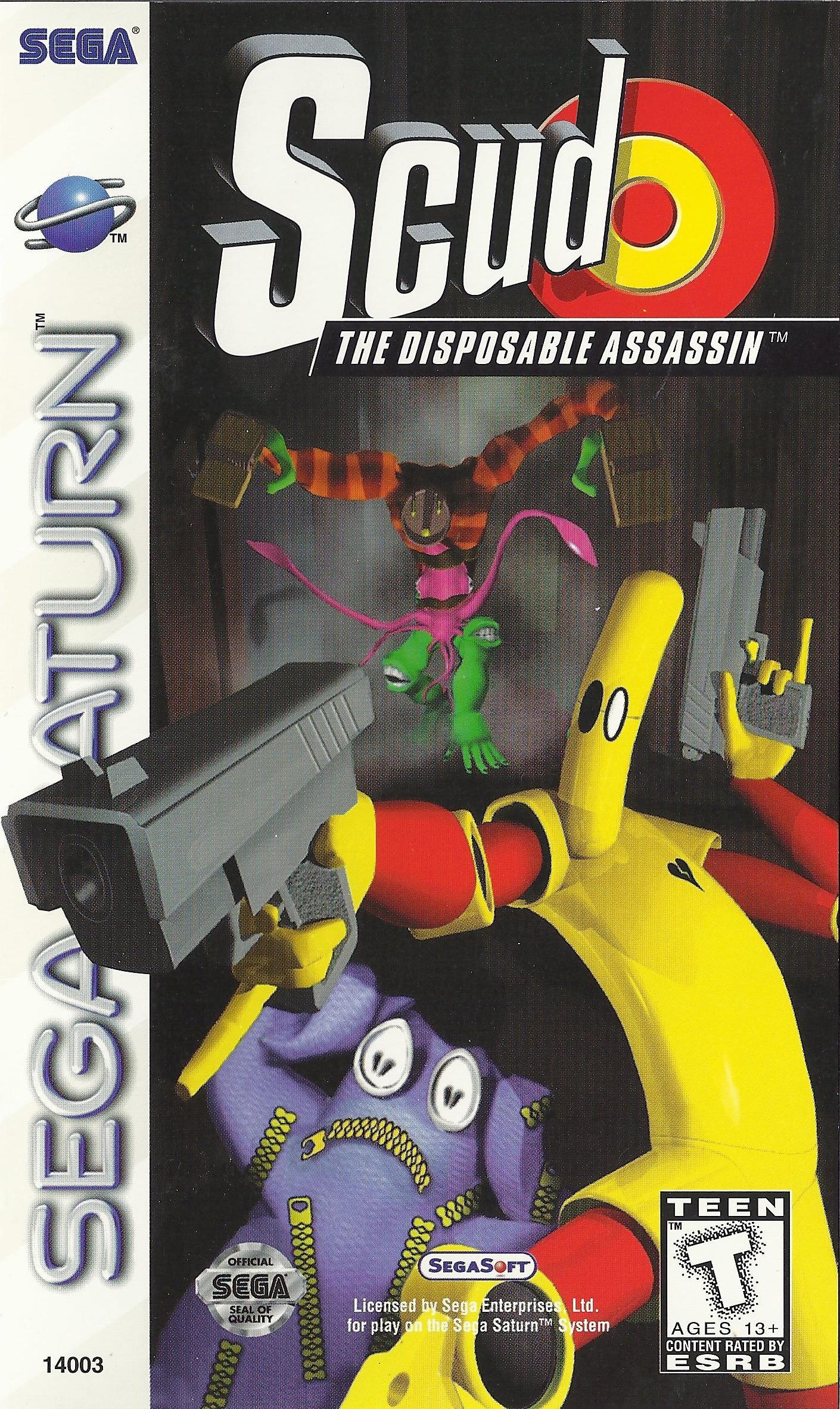 Scud The Disposable Assassin Saturn - Video Game - Used - CaveGamers