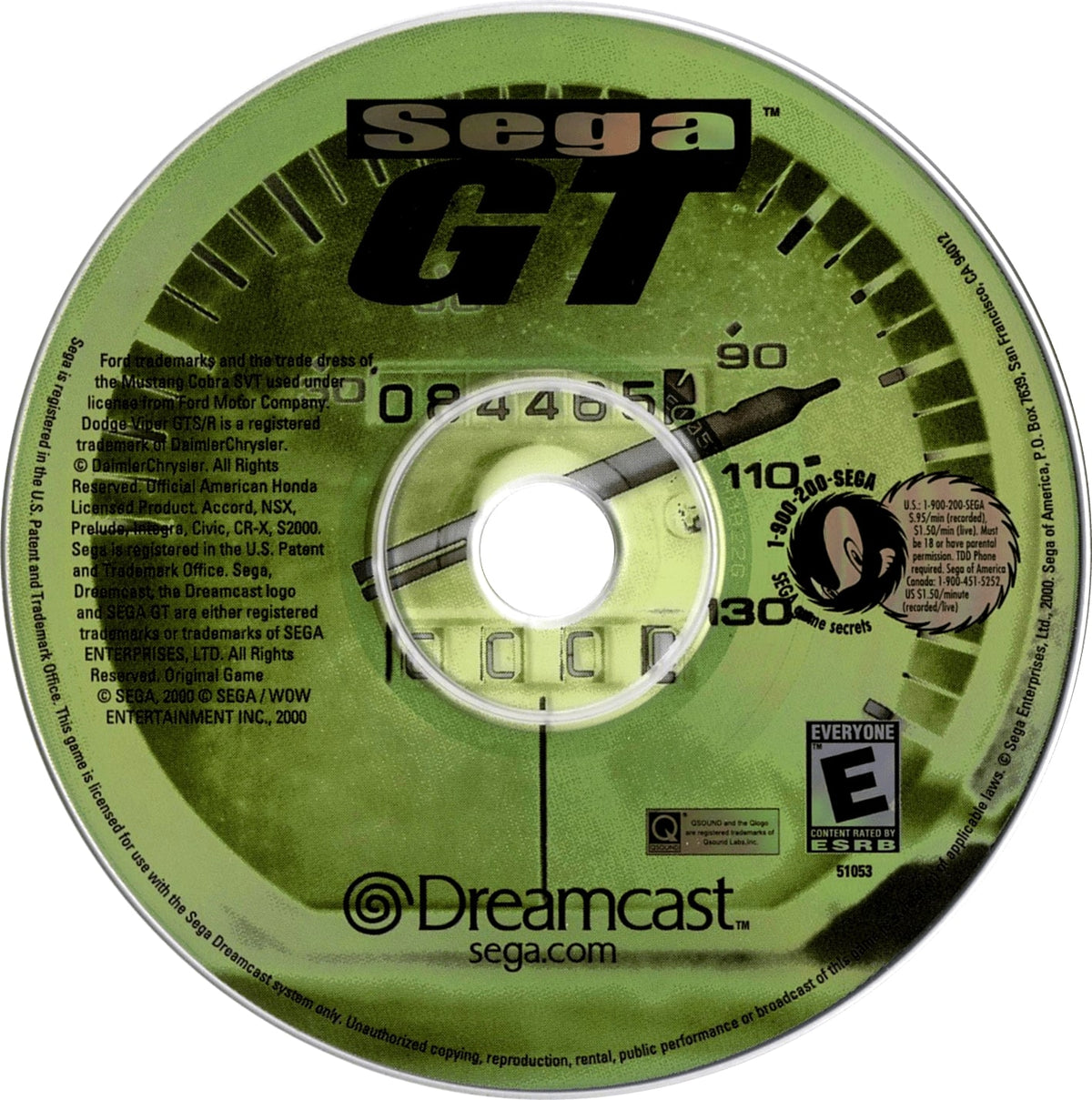 Sega GT DreamCast - Video Game - Used - CaveGamers - Image 3