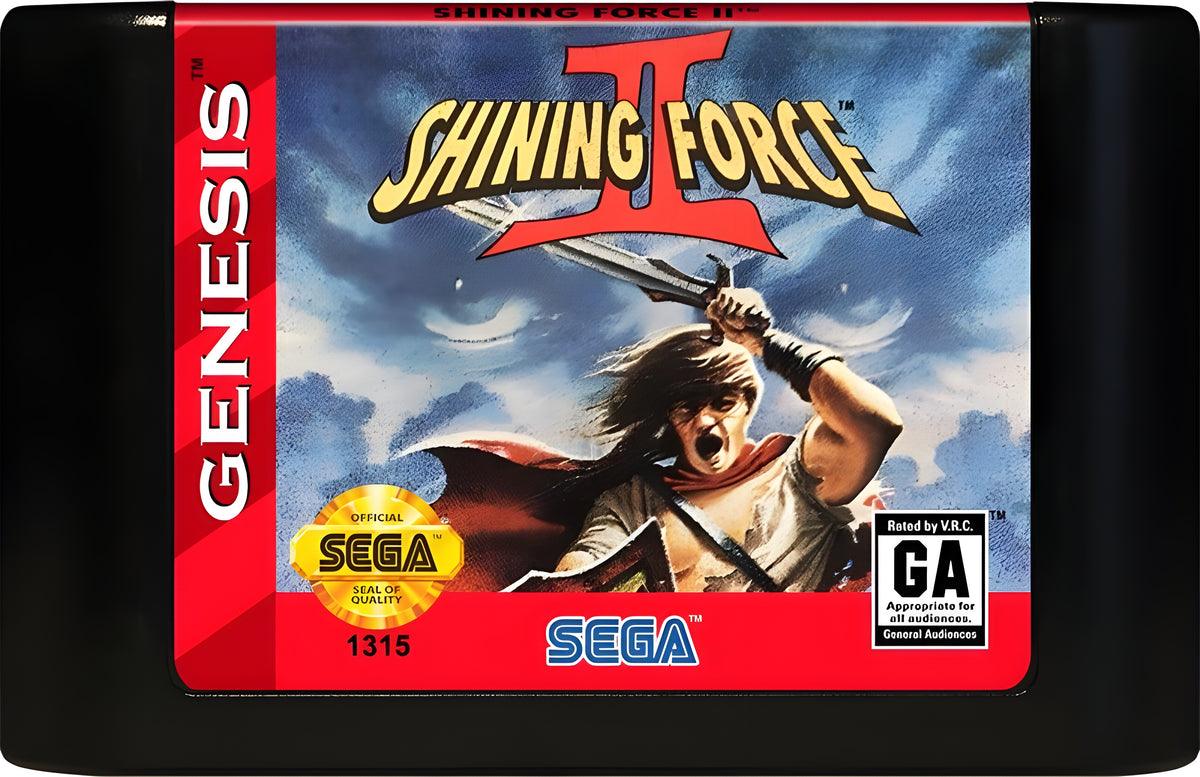 Shining Force II Genesis - Video Game - Used - CaveGamers - Image 3