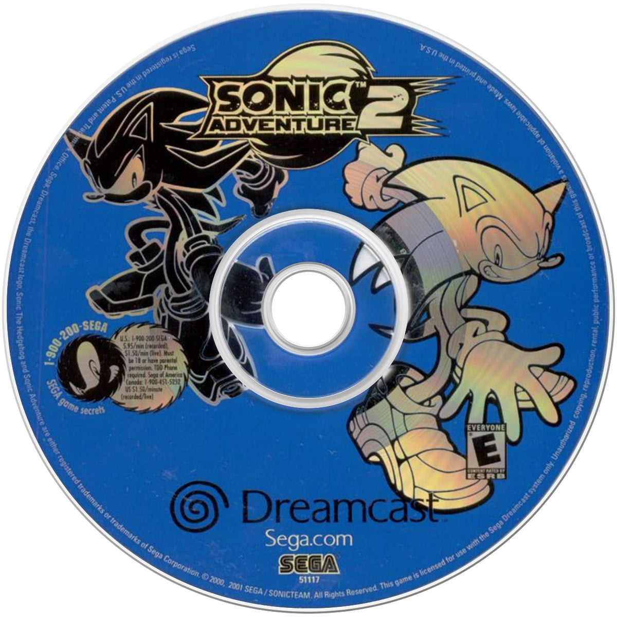 Sonic Adventure 2 DreamCast - Video Game - Used - CaveGamers - Image 3