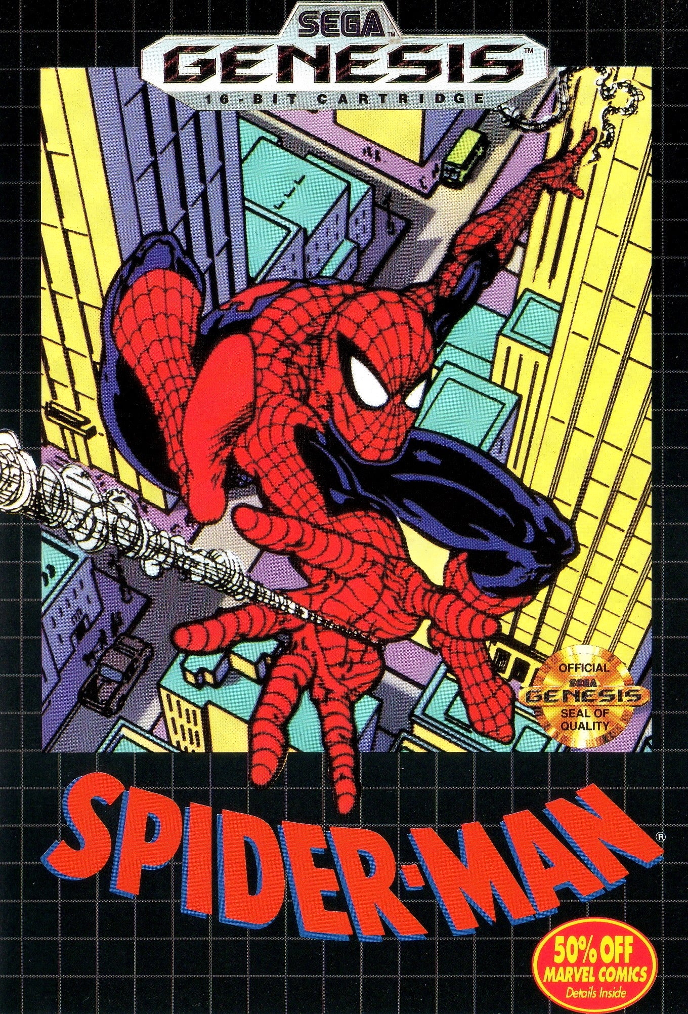 Spiderman Genesis - Video Game - Used - CaveGamers