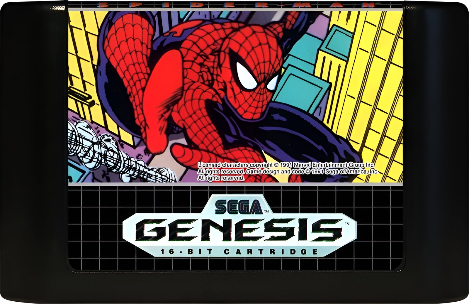 Spiderman Genesis - Video Game - Used - CaveGamers - Image 3