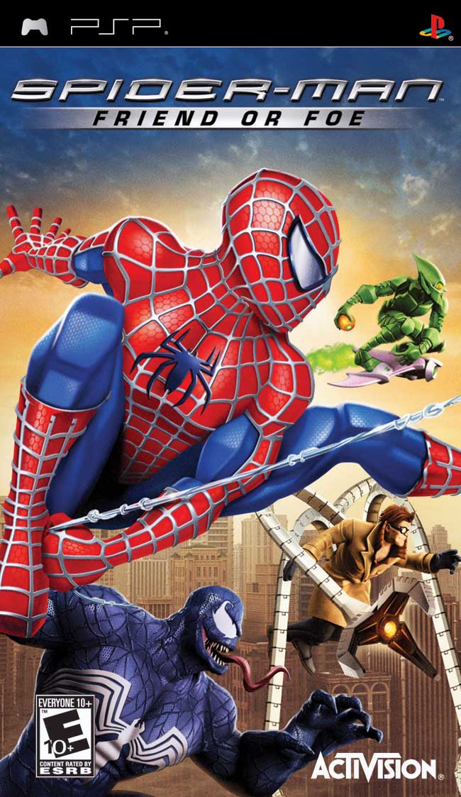 Spider-Man: Friend or Foe PSP - Video Game - Used - CaveGamers