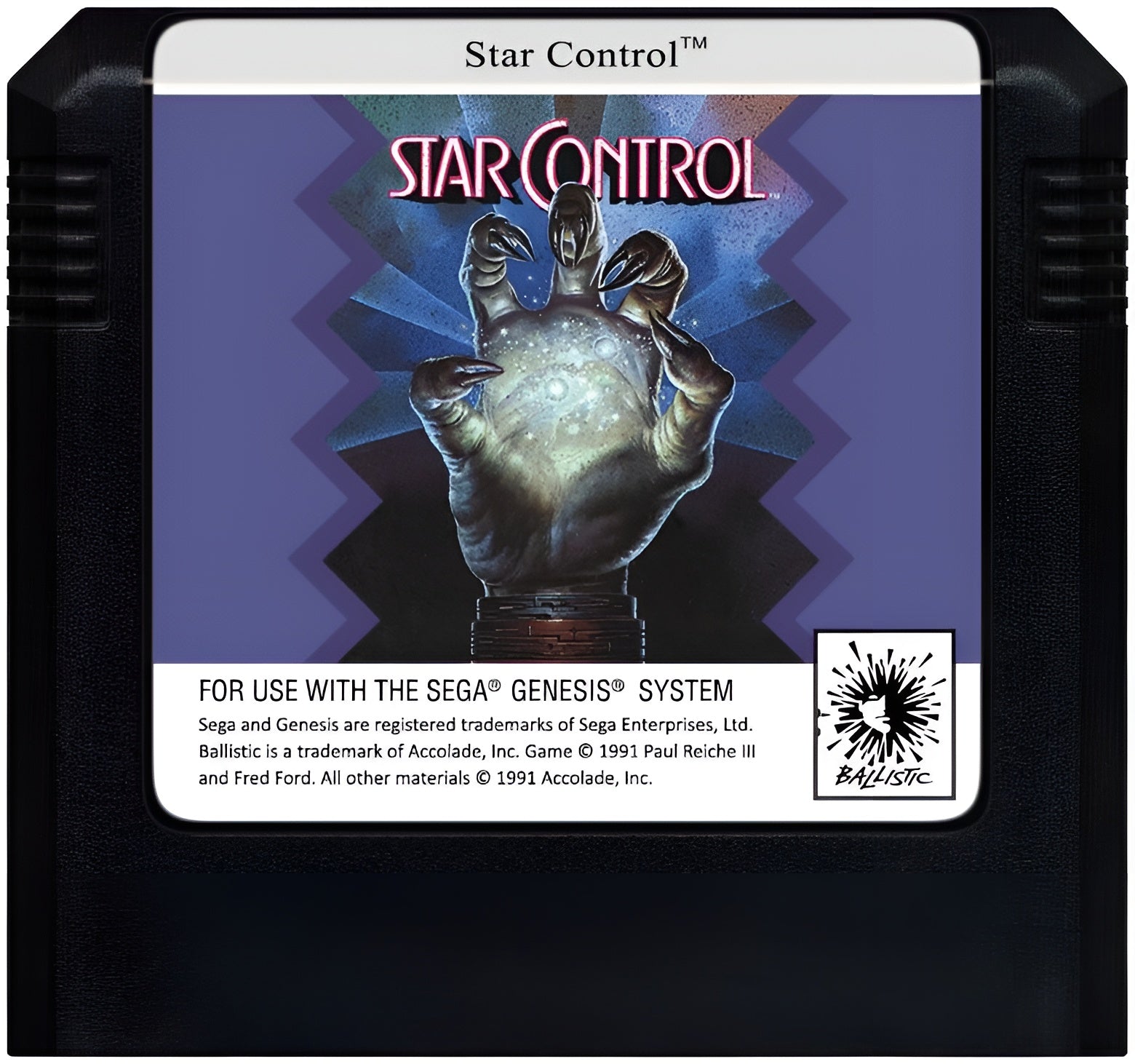 Star Control Genesis - Video Game - Used - CaveGamers - Image 3