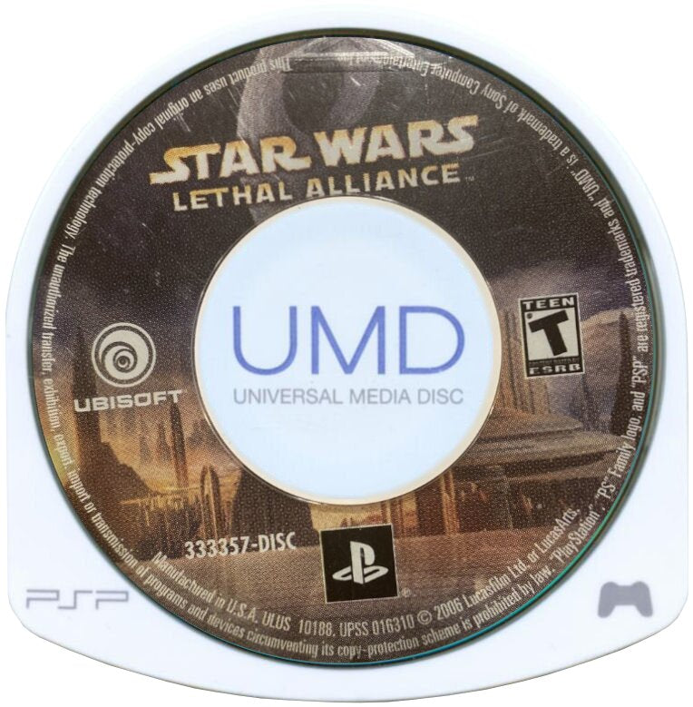 Star Wars Lethal Alliance PSP - Video Game - Used - CaveGamers - Image 3