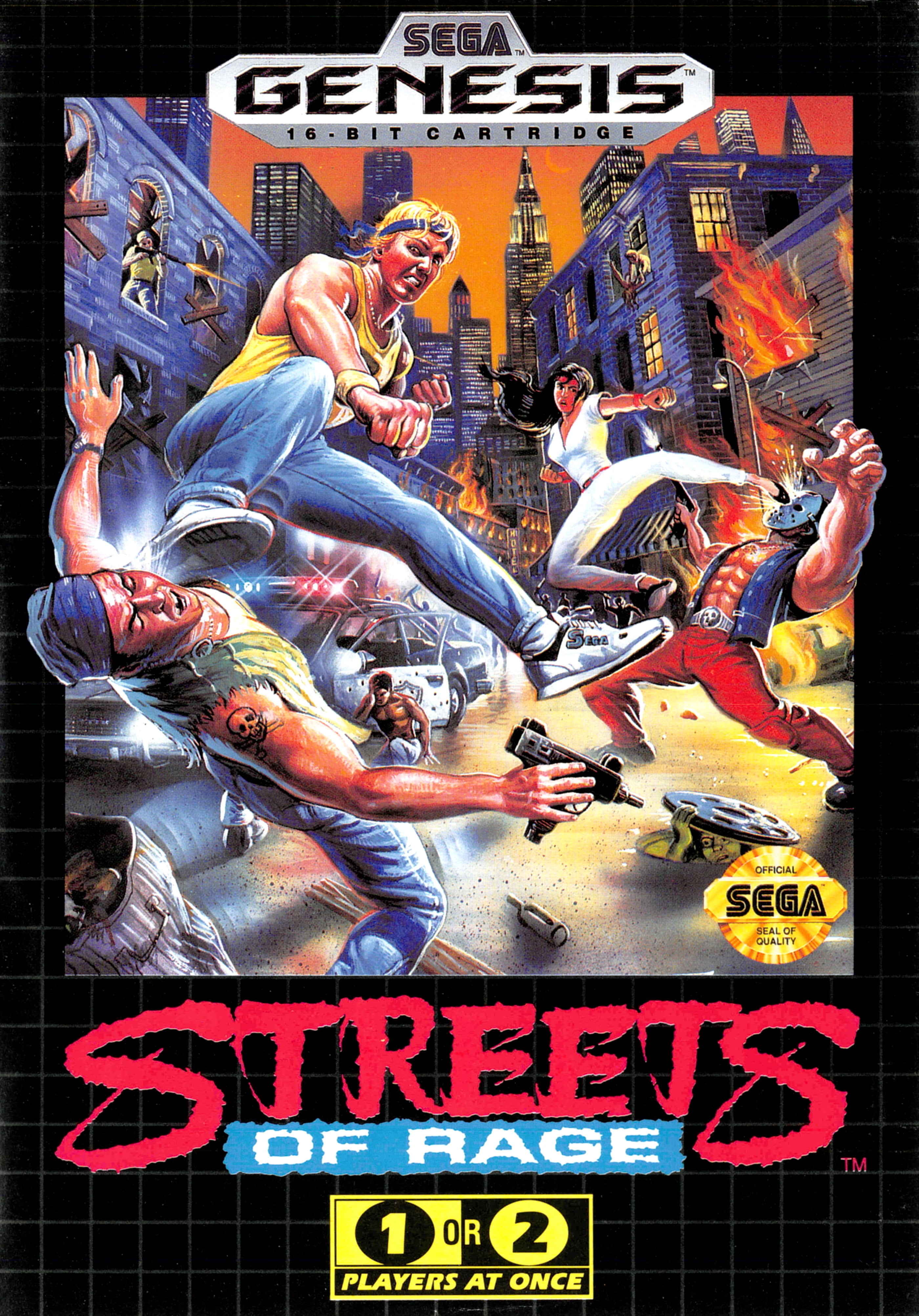 Streets of Rage Genesis - Video Game - Used - CaveGamers