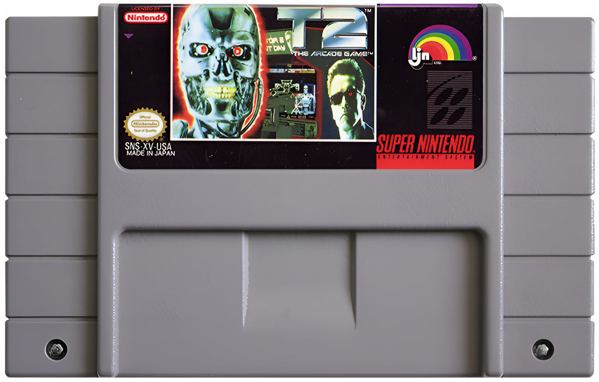 T2 The Arcade Game SNES - Video Game - Used - CaveGamers - Image 3