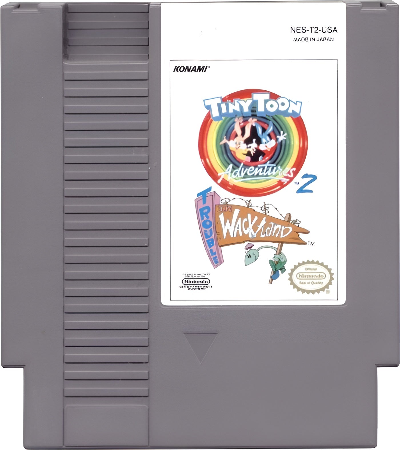 Tiny Toon Adventures 2 Trouble in Wackyland NES - Video Game - Used - CaveGamers - Image 3