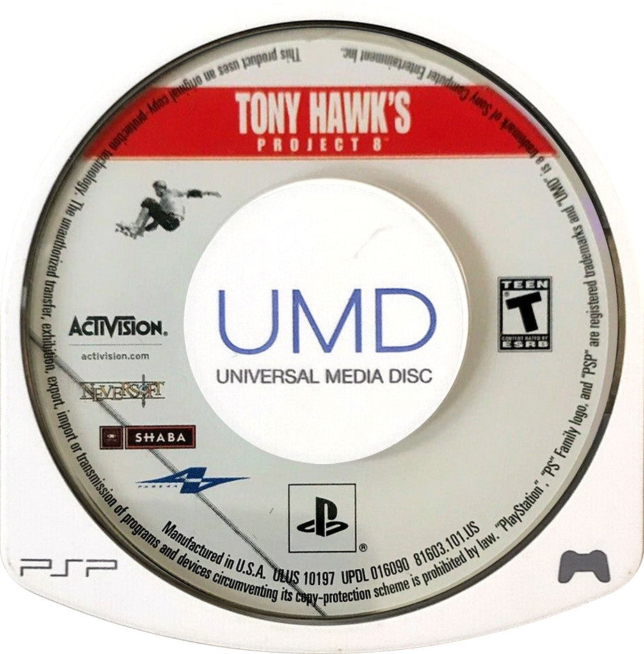 Tony Hawk Project 8 PSP - Video Game - Used - CaveGamers - Image 3
