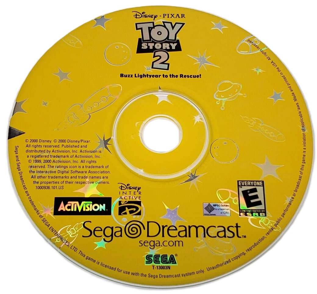 Toy Story 2 DreamCast - Video Game - Used - CaveGamers - Image 3