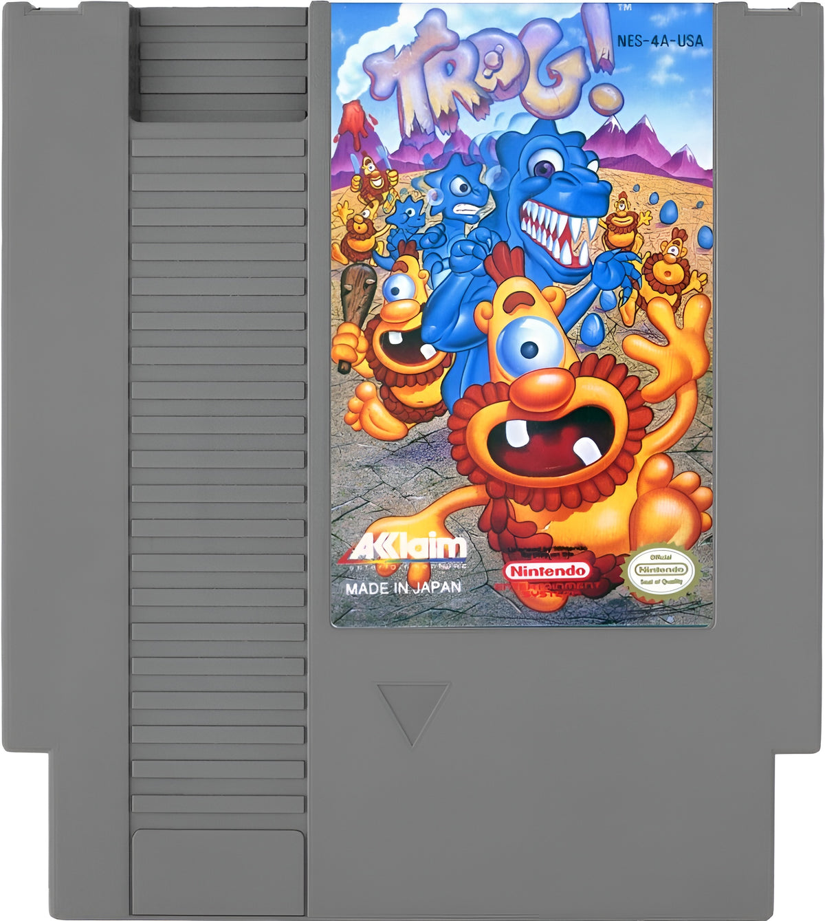 Trog NES - Video Game - Used - CaveGamers - Image 3