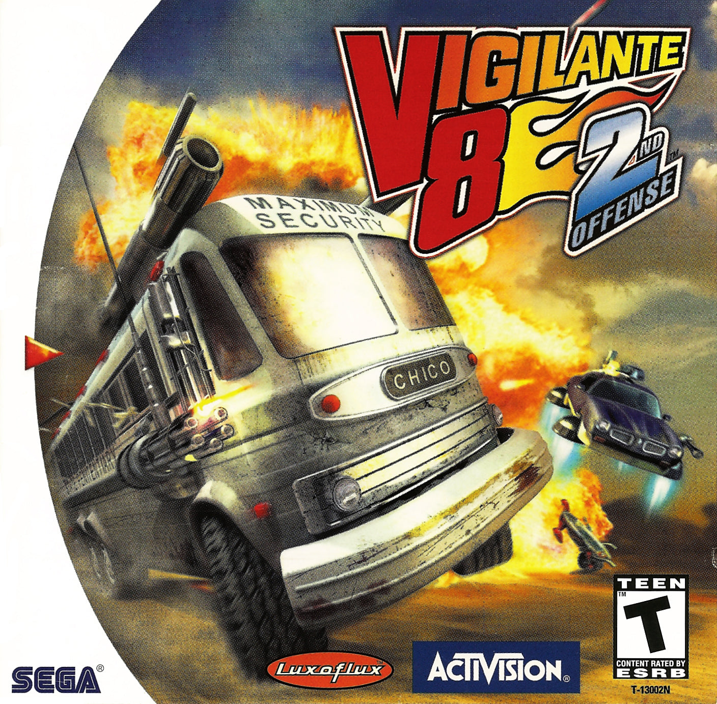 Vigilante 8 2nd Offense DreamCast - Video Game - Used - CaveGamers