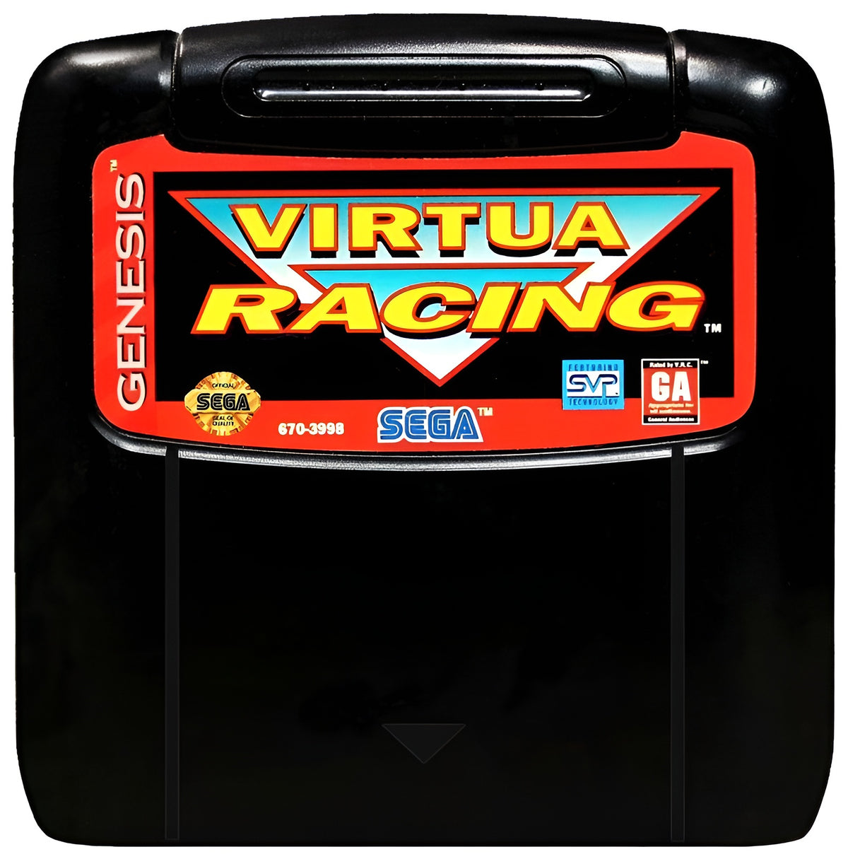 Virtua Racing Genesis - Video Game - Used - CaveGamers - Image 3
