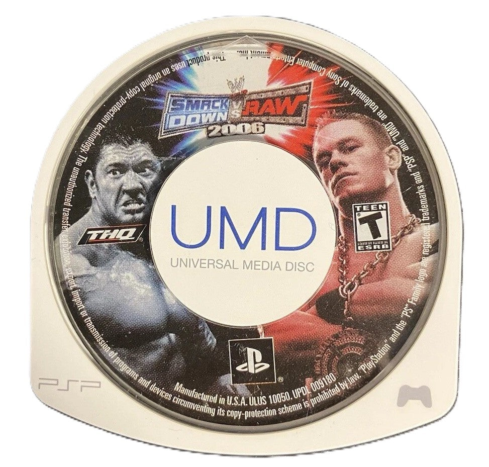 WWE Smackdown vs. Raw 2006 PSP - Video Game - Used - CaveGamers - Image 3