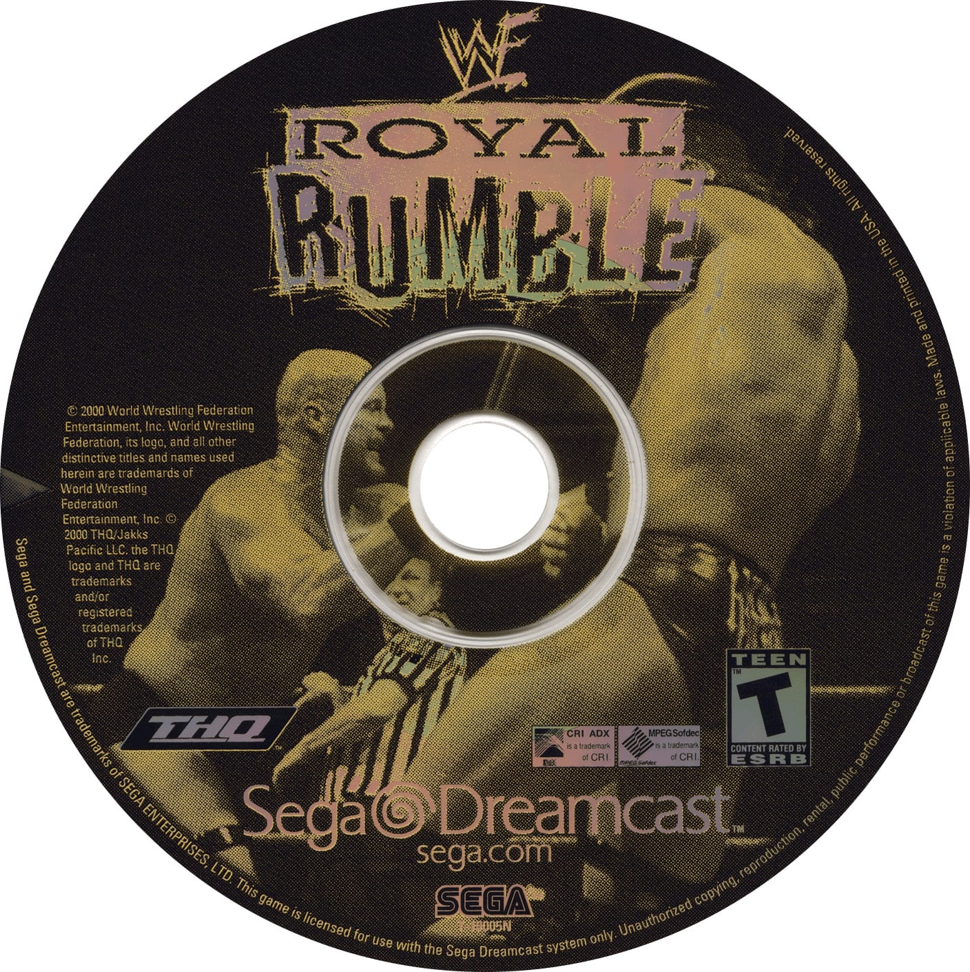 WWF Royal Rumble DreamCast - Video Game - Used - CaveGamers - Image 3