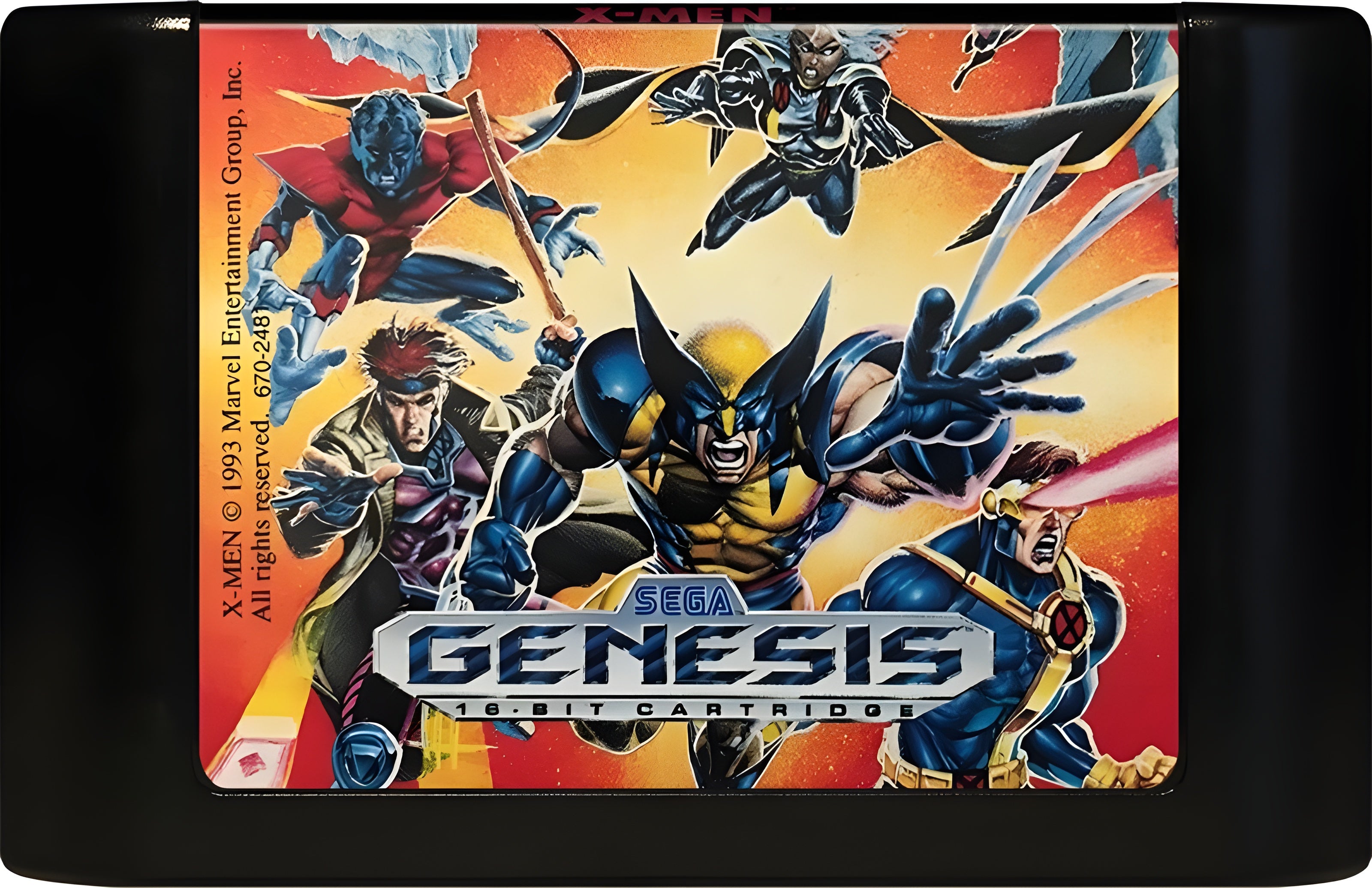 X-Men Genesis - Video Game - Used - CaveGamers - Image 3