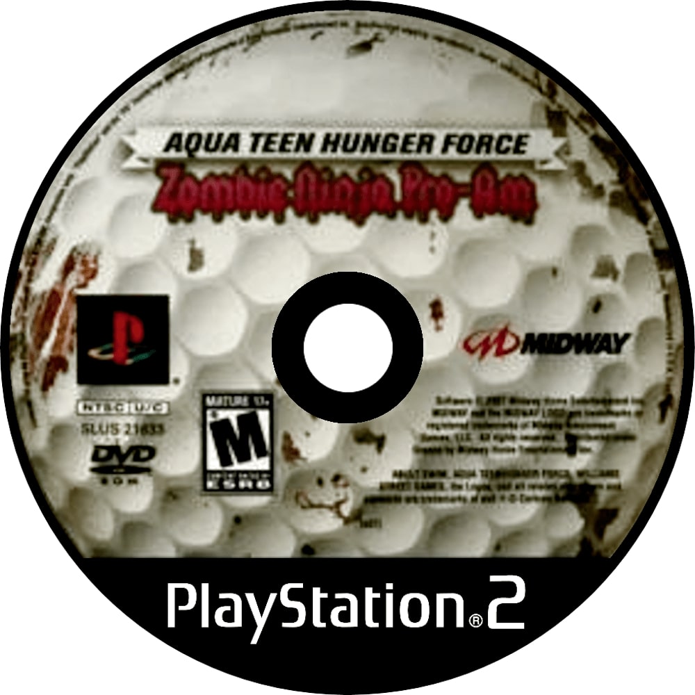 Aqua Teen Hunger Force Zombie Ninja Pro-Am PS2 - Video Game - Used - CaveGamers - Image 3