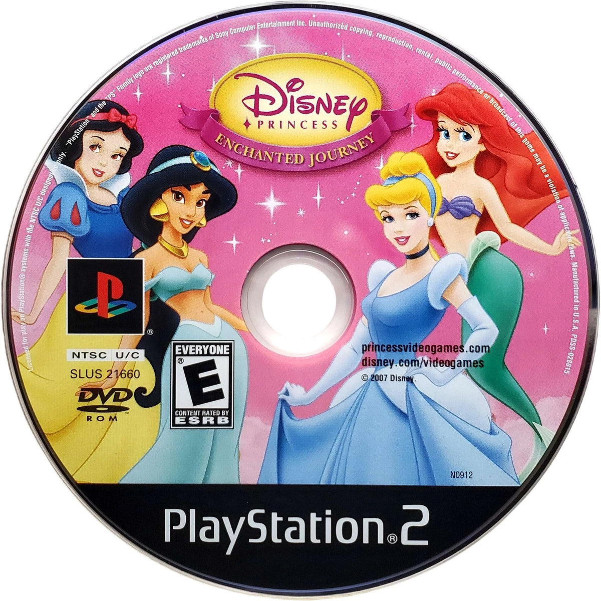 Disney Princess Enchanted Journey PS2 - Video Game - Used - CaveGamers - Image 3