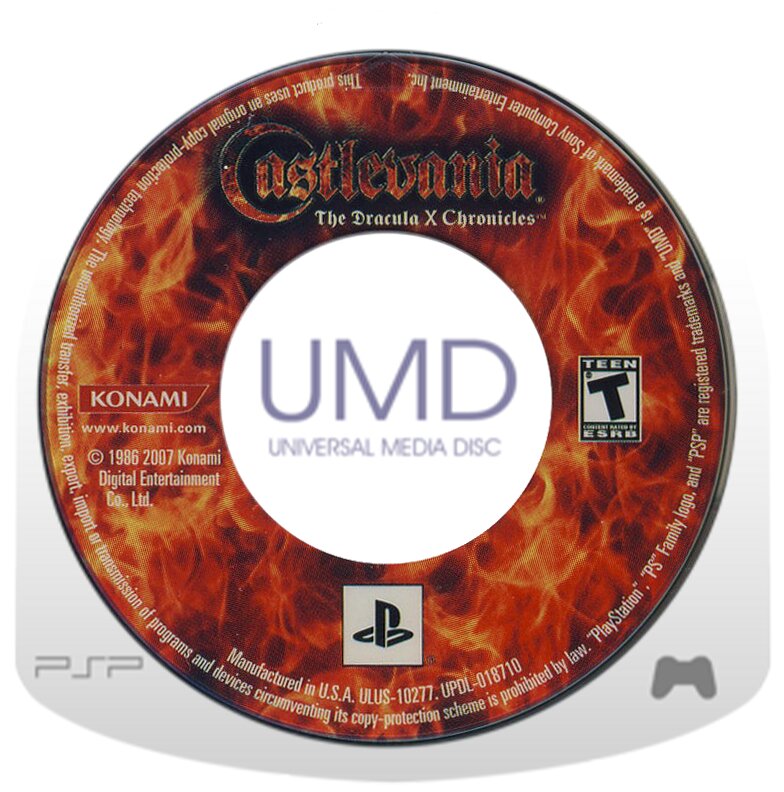 Castlevania Dracula X Chronicles PSP - Video Game - Used - CaveGamers - Image 3
