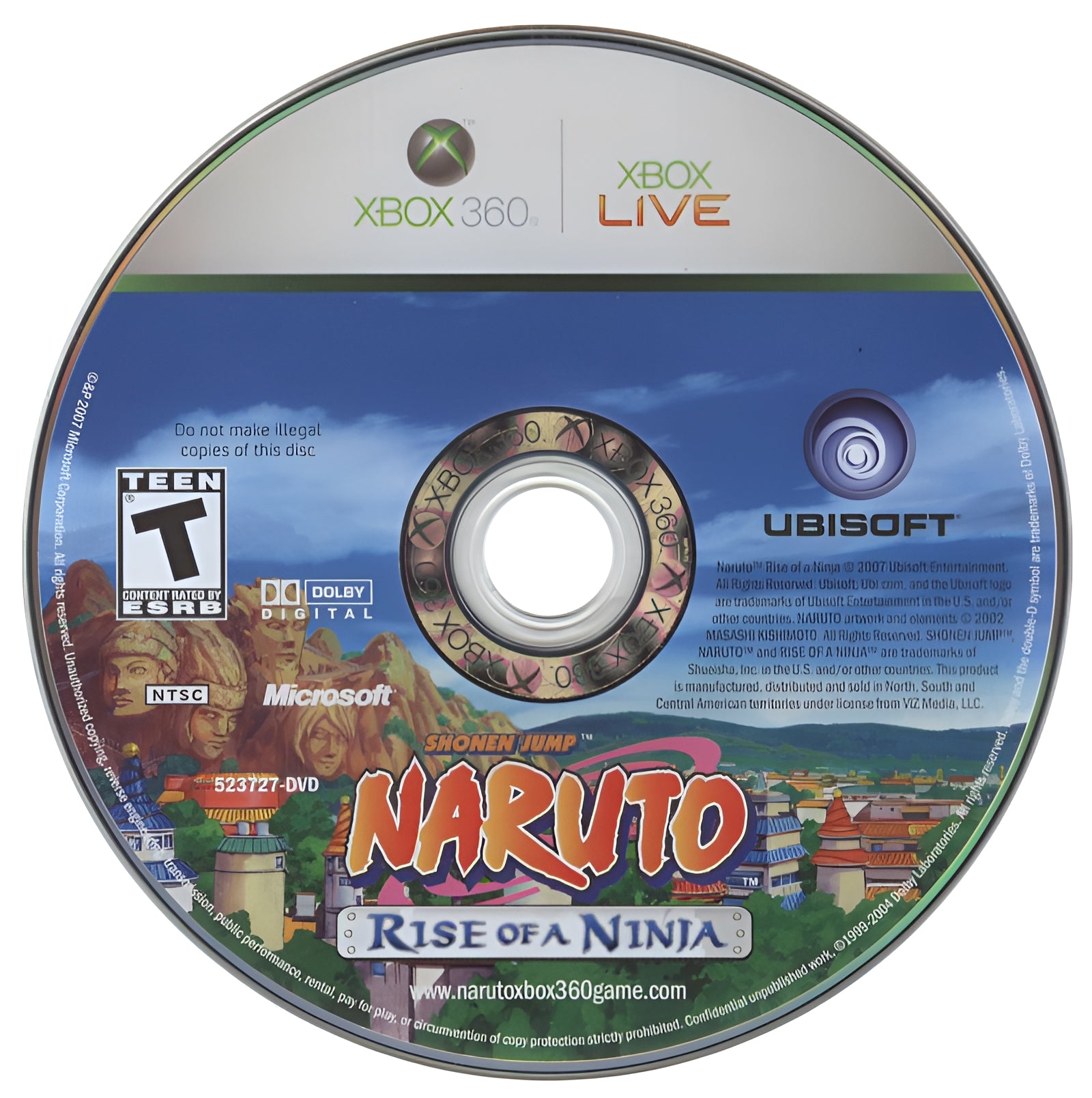 Naruto Rise of a Ninja Xbox 360 - Video Game - Used - CaveGamers - Image 3