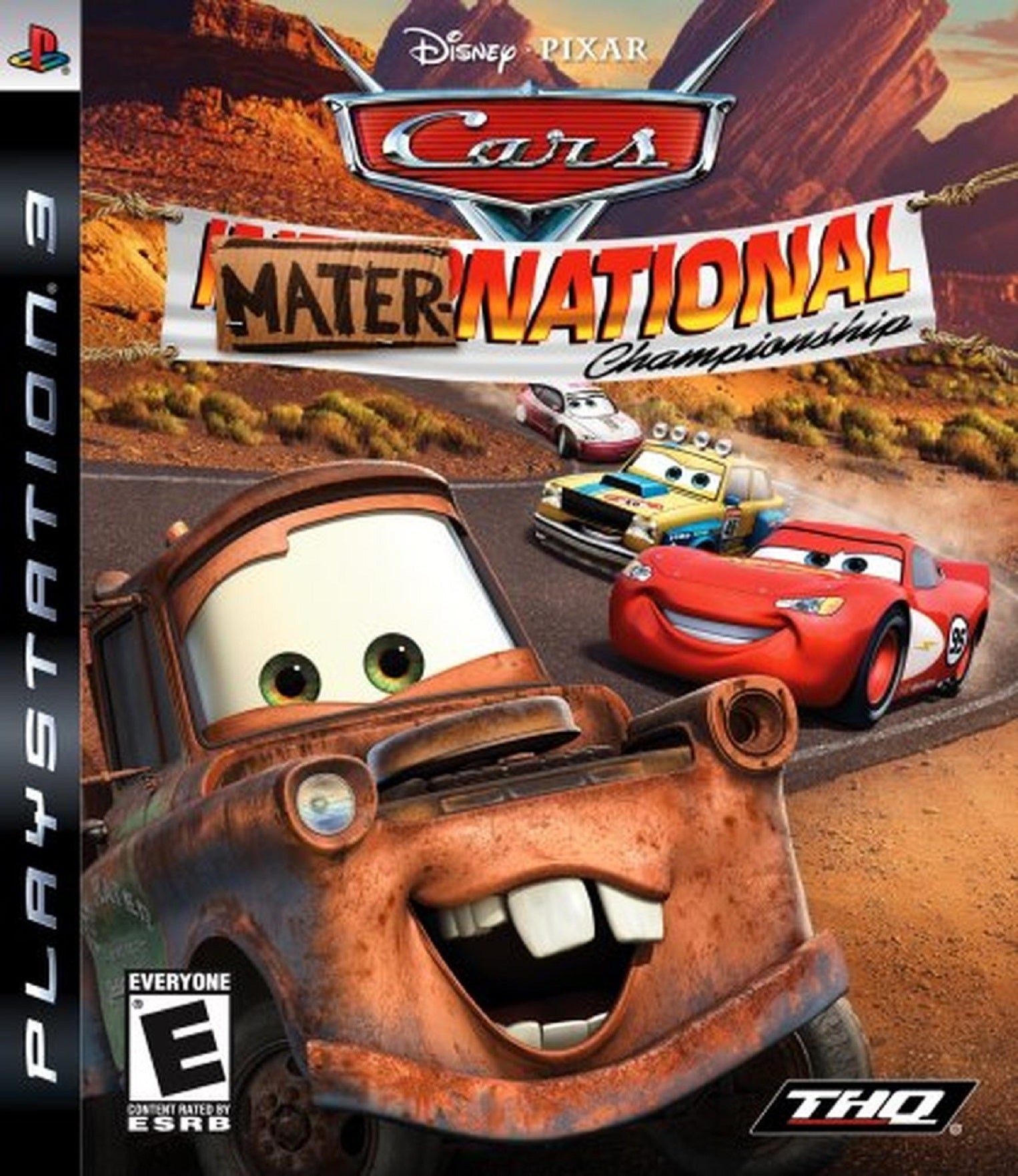 Cars Mater-National Championship PS3 - Video Game - Used - CaveGamers