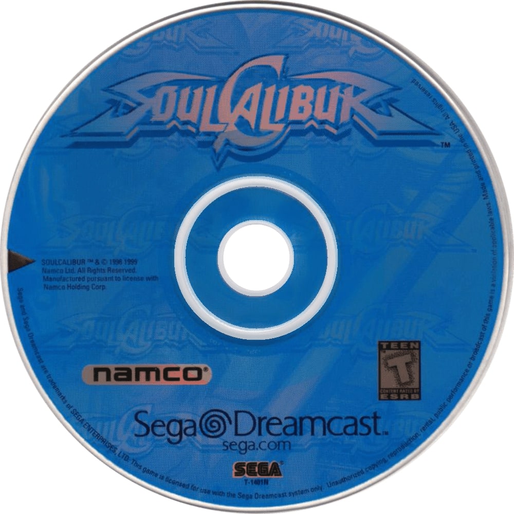 Soul Calibur DreamCast - Video Game - Used - CaveGamers - Image 3