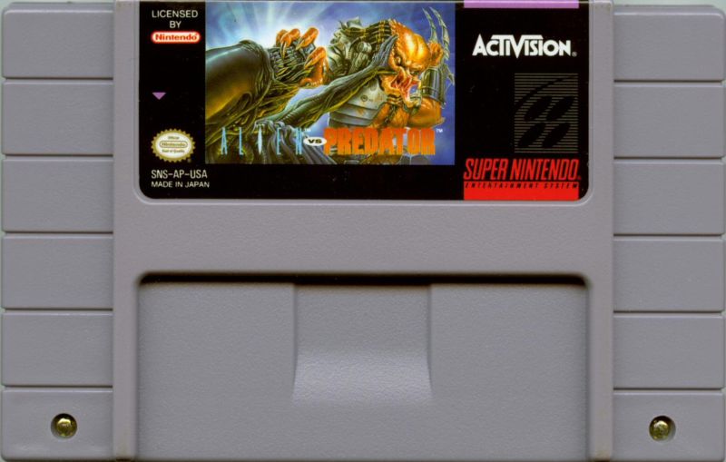 Alien vs Predator SNES - Video Game - Used - CaveGamers - Image 3