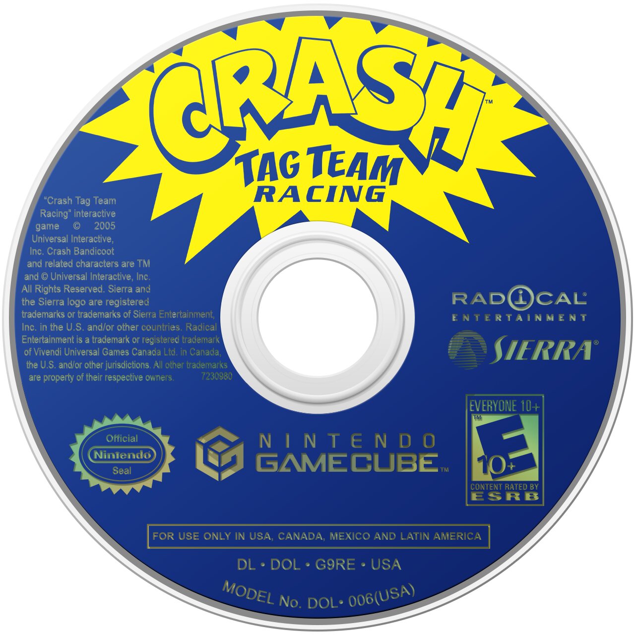 Crash Tag Team Racing GameCube - Video Game - Used - CaveGamers - Image 3