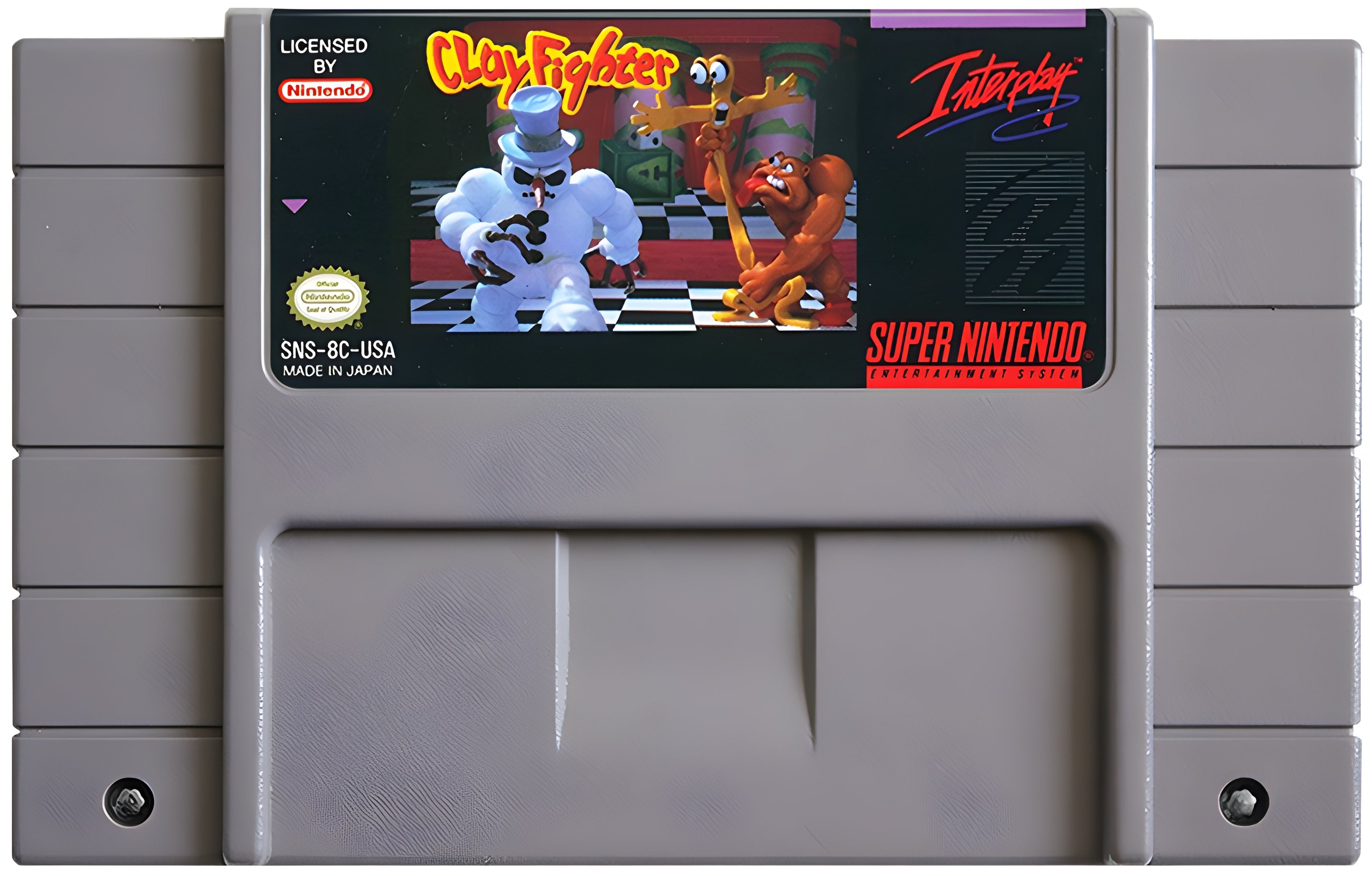 ClayFighter SNES - Video Game - Used - CaveGamers - Image 3