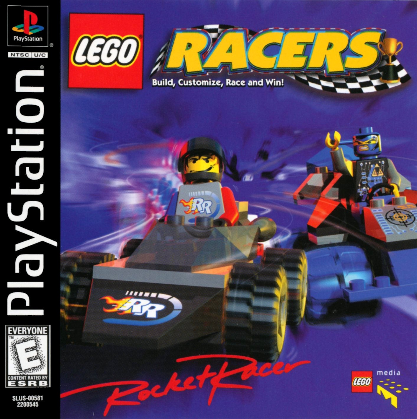 LEGO Racers Playstation - Video Game - Used - CaveGamers