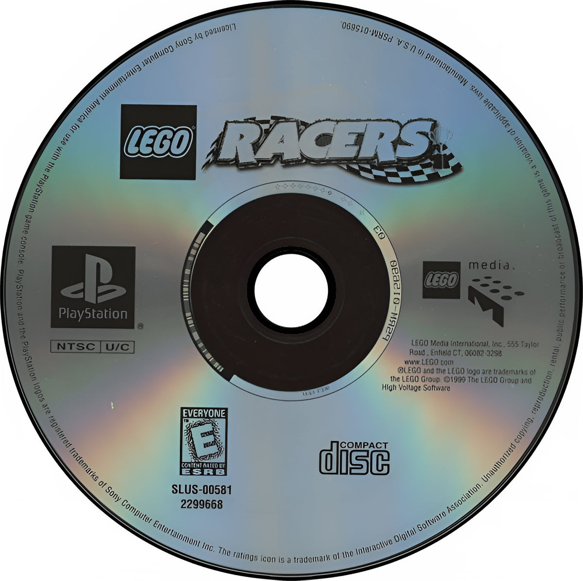 LEGO Racers Playstation - Video Game - Used - CaveGamers - Image 3