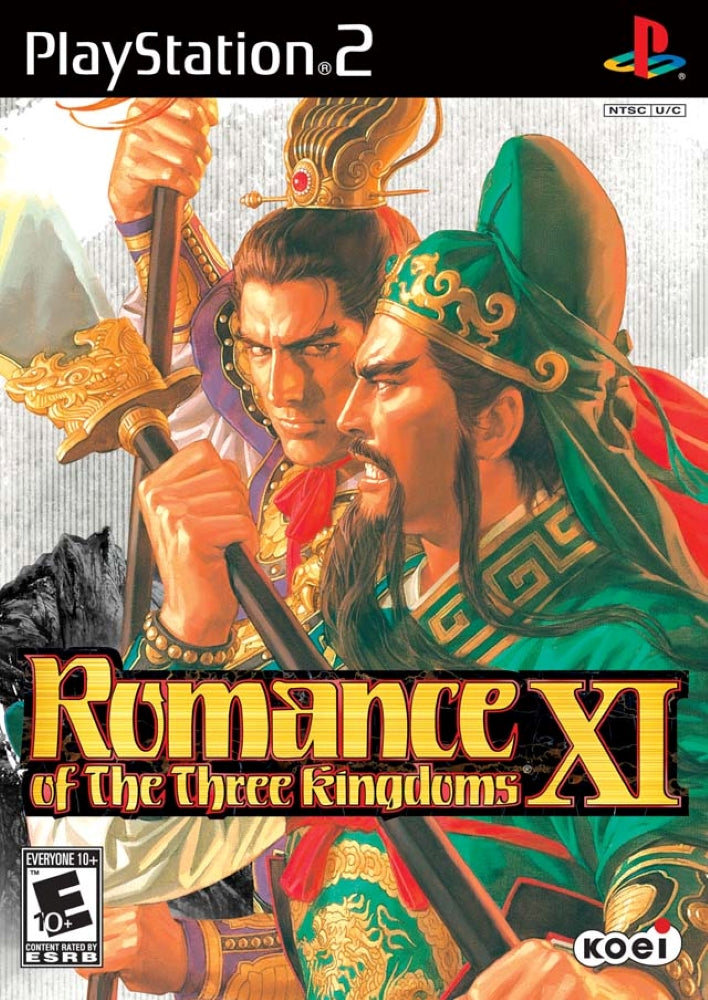 Romance of the Three Kingdoms XI PS2 - Video Game - Used - CaveGamers