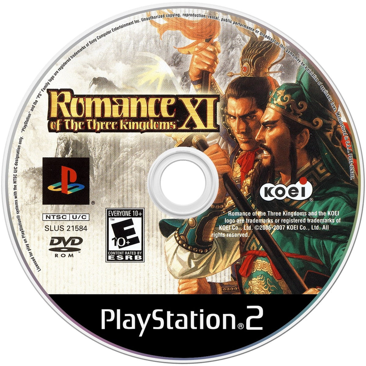 Romance of the Three Kingdoms XI PS2 - Video Game - Used - CaveGamers - Image 3