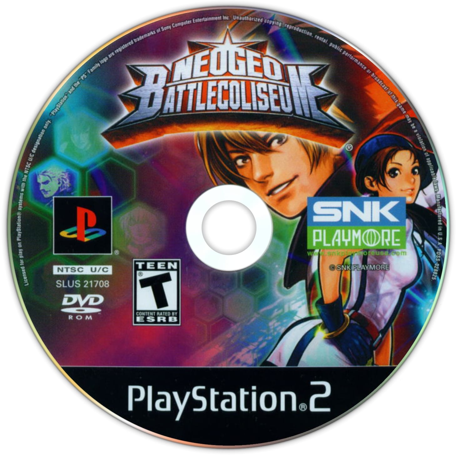 NeoGeo Battle Coliseum PS2 - Video Game - Used - CaveGamers - Image 3