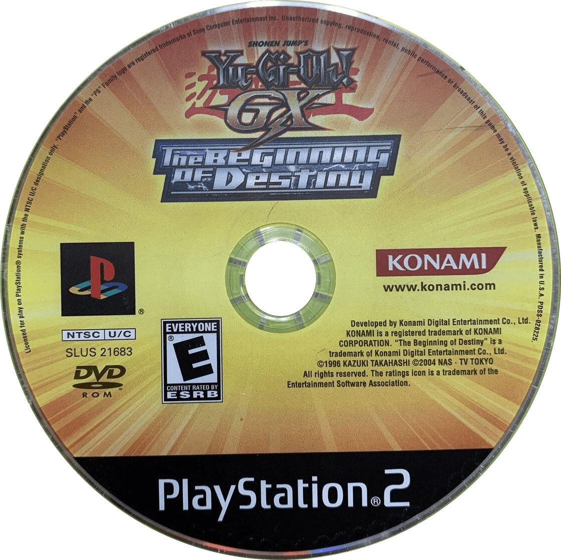 Yu-Gi-Oh GX The Beginning of Destiny PS2 - Video Game - Used - CaveGamers - Image 3
