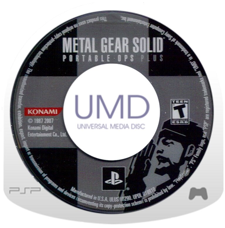 Metal Gear Solid Portable Ops Plus PSP - Video Game - Used - CaveGamers - Image 3